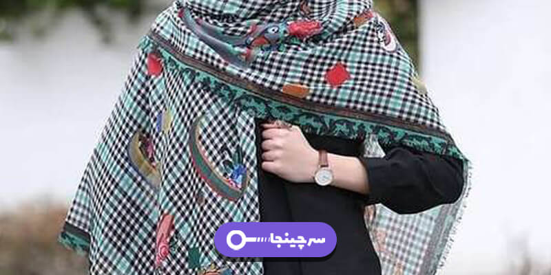 مانتو آبی با چه رنگ شالی ست می شود؟