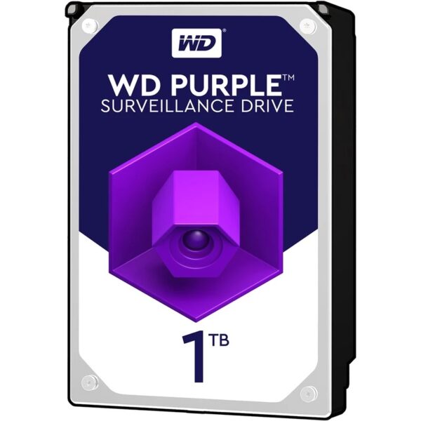 هارد دیسک اینترنال وسترن دیجیتال مدل Purple WD11PURZ ظرفیت 1 ترابایت