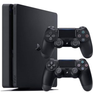 کنسول بازی سونی مدل Playstation 4 Slim کد Region 2 CUH-2200A ظرفیت 500 گیگابایت به همراه دسته اضافه