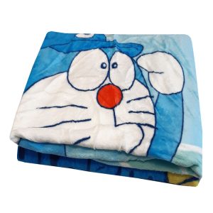 پتو مسافرتی طرح Doraemon سایز ۱۶۰x220 سانتی متر